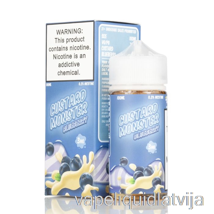 Melleņu - Olu Krēma Monstrs - 100ml 6mg Vape šķidrums